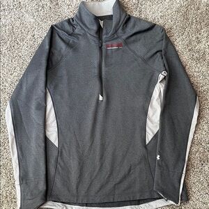 EUC UNDER ARMOR HARVARD QUARTER ZIP, size large